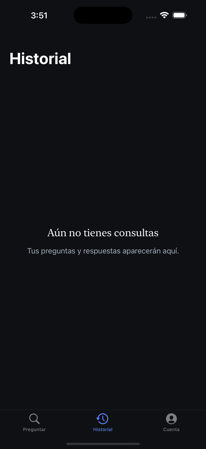 Historial de consultas en Galeno